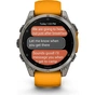 Смарт-годинник Garmin fenix 8 47mm, AMOLED, Saph, Ti/Bare/Grpht, SparkOrg/GrphtBd, (010-02904-11) - уменьшенное изображение 11