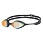 Окуляри для плавання Arena Cobra Swipe Mirror 004196-350 жовтий, мідно-чорний Уні OSFM (3468336563953) - зменшене зображення 1