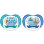 Пустушка Philips AVENT Ultra Air I love… для хлопчиків 6-18 міс (SCF080/03) - зменшене зображення 1