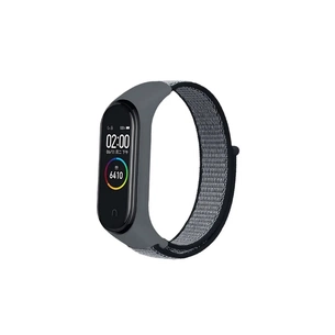 Ремінець до фітнес браслета BeCover Nylon Style для Xiaomi Mi Smart Band 7 Gray (707659) зображення 1
