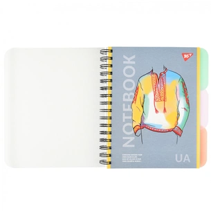 Блокнот Yes А5 Notebook UA 144 аркуша пластикова обкладинка (681951) зображення 1