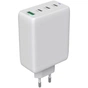 Зарядний пристрій Canyon CU100ACC GaN 100W 3xPD 1xQC EU White (CNS-CUW100ACC) - уменьшенное изображение 1