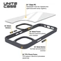 Чохол до мобільного телефона Armorstandart UNIT2 Apple iPhone 15 Black (ARM69965) - зменшене зображення 4