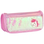 Пенал Cool For School 2 відділення з паєтками та аплікацією Білий (CF5949-white) - зменшене зображення 1