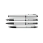Ручка пір'яна Parker IM 17 Achromatic Grey BT  FP F (22 811) - зменшене зображення 4