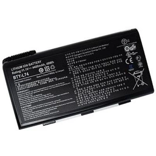 Акумулятор до ноутбука PowerPlant MSI A6200 (BTY-L74, MSYL74LH) 11.1V 4400mAh (NB00000158) зображення 1