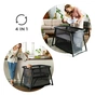 Ліжечко Kinderkraft манеж 4 в 1 Sofi Plus Grey (5902533920051) - зменшене зображення 6