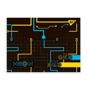 Папка - конверт Yes на кнопці А4 Ultrex (492019) зображення 1