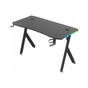 Комп'ютерний стіл GT Racer T-1224 Black (T-1224 (120x60x73) Black) - зменшене зображення 3