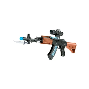 Іграшкова зброя ZIPP Toys Автомат світлозвуковою AK47, чорний (827B) зображення 1