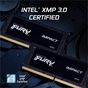 Модуль пам'яті для ноутбука SoDIMM DDR5 64GB (2x32GB) 5600 MHz FURY Impact Kingston Fury (ex.HyperX) (KF556S40IBK2-64) - зменшене зображення 4