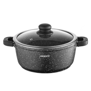 Каструля Ardesto Gemini Anzio 3.1л чорний (AR2430GE) изображение 1