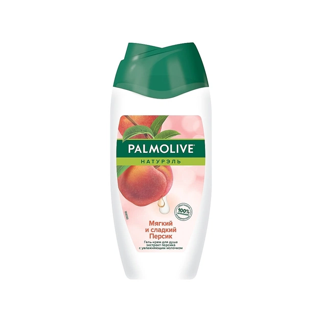 Гель для душу Palmolive Натурель М'який і солодкий персик 250 мл (8693495050357) - зображення 1