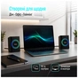 Акустическая система ColorWay PulseRing 2.0 RGB USB Black (CW-SPU04BK) - уменьшенное изображение 9