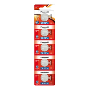 Батарейка CR 2016 Lithium 5pcs Blister Panasonic (CR-2016/5BE) изображение 1