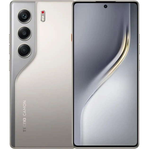 Смартфон Tecno Camon 40 (CM5) 8/128GB Sandy Titanium (4894947100109) - изображение 1