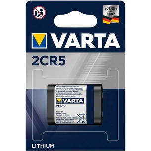 Батарейка Varta 2CR5 PHOTO LITHIUM (06203301401) зображення 1