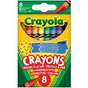 Олівці кольорові Crayola воскові, 8 шт (52-3008) - зменшене зображення 1