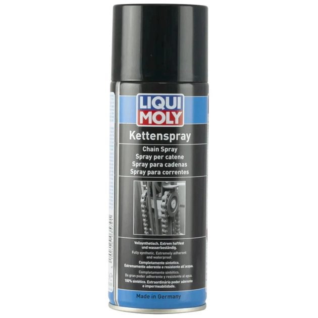 Мастило автомобільне Liqui Moly MOTORBIKE KETTENSPRAY WEISS 0,4л (1591) - зображення 1