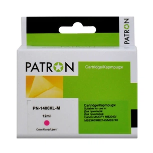 Картридж Patron Canon PGI-1400M XL (9203B001) 900 арк (PN-1400XL-M) зображення 1
