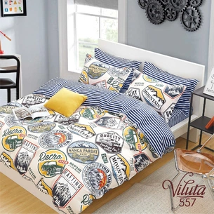 Постільна білизна Viluta Сатин Твіл 557 214х150 підліткова (557_pd) зображення 1