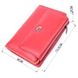 Гаманець ST Leather З натуральної шкіри Червоний (22503) - зменшене зображення 4