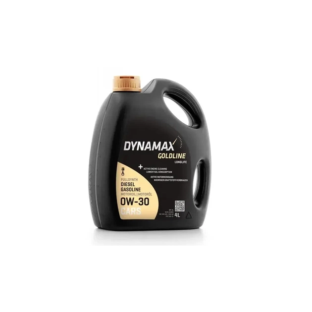Моторна олива DYNAMAX GOLDLINE LONGLIFE 0W30 4л (502091) - изображение 1