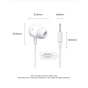 Навушники Vention Echo Lite 3.5mm In-Ear Wired White (GBAWAV) - зменшене зображення 12