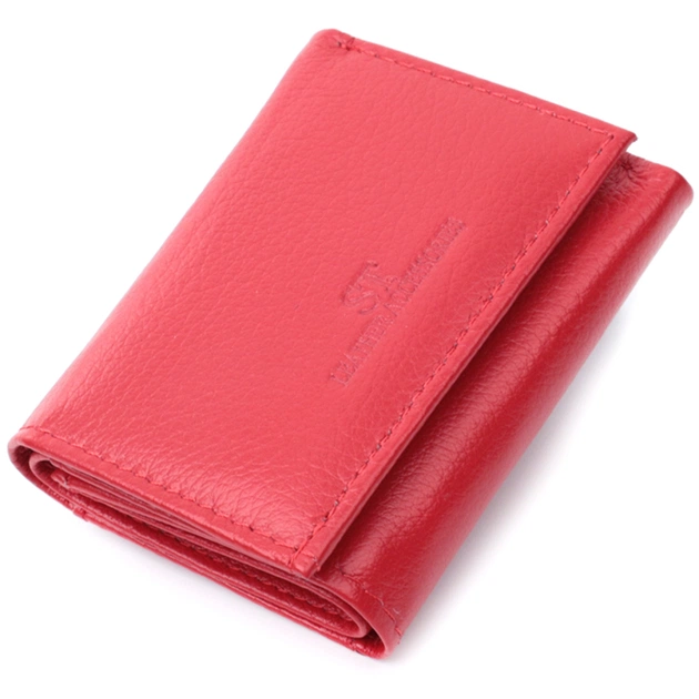 Гаманець ST Leather З натуральної шкіри Червоний (22741) - зображення 1