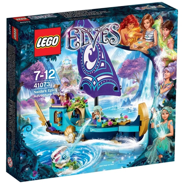 Конструктор LEGO Elves Епічний пригодницький корабель Наїди (41073) - изображение 1