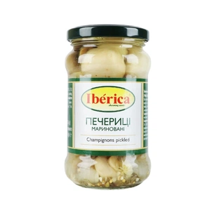Овочева консервація Iberica Печериці мариновані цілі 314 мл (8436024299427) picture 1