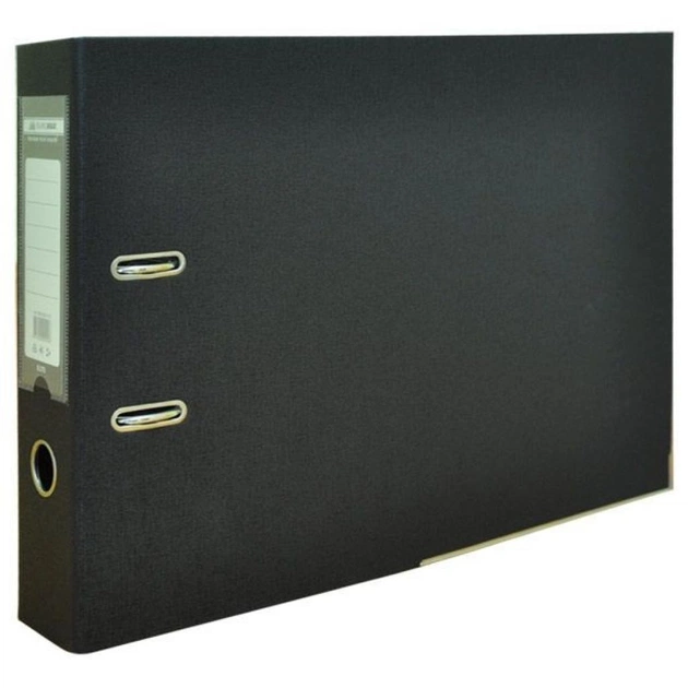 Папка - реєстратор Buromax А3 double sided, 70мм PP, black (BM.3003-01) - зображення 1
