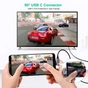 Кабель мультимедійний USB-C to HDMI M 1.8m 4K60Hz 90° corner Choetech (XCH-1803) - зменшене зображення 6