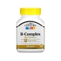 Вітамінно-мінеральний комплекс 21st Century B-Комплекс та Вітамін С, B-Complex Plus Vitamin C, 100 таблеток (CEN-22668) - зменшене зображення 1