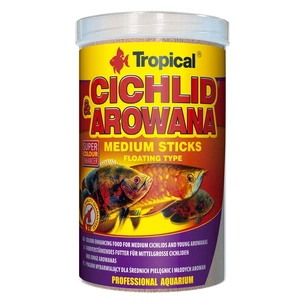 Корм для риб Tropical Cichlid&Arowana Medium Sticks у паличках 1 л (5900469635261) зображення 1