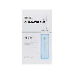 Маска для обличчя Missha Guaiazulene Заспокоювальна 28 мл (8809581456617) зображення 1