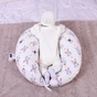Подушка MirSon для вагітних та годування №8336 Print Line 17-0529 Bunnies white Бязь 30х170х20 см (2200006200611) - preview 8