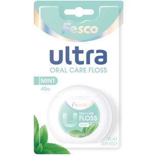 Зубна нитка Fesco Ultra Oral Care Floss Mint 40 м (4820204702427) изображение 1