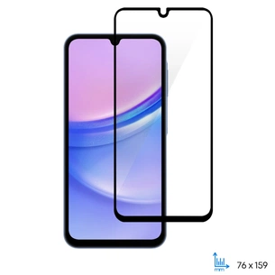 Скло захисне 2E Samsung Galaxy A15-M15 (A155-M156) 2.5D FCFG black (2E-G-A15-SMFCFG-BB) зображення 1