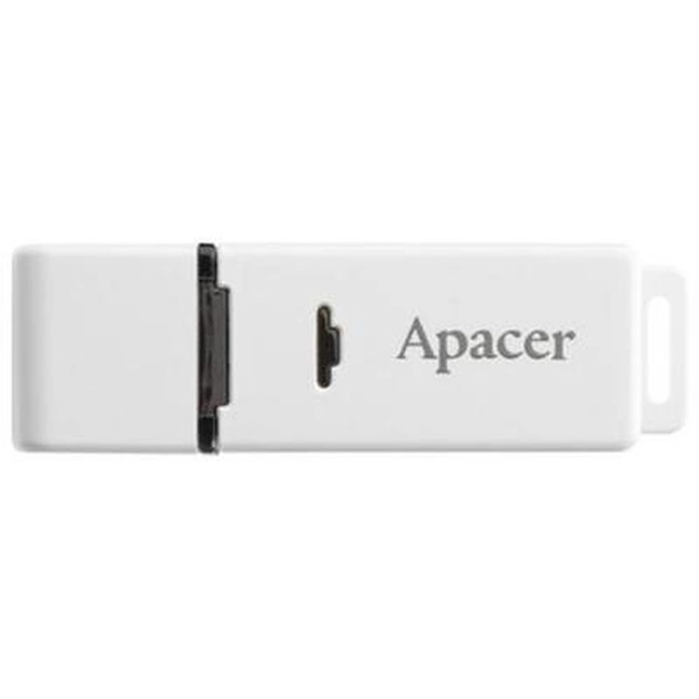 USB флеш накопичувач Apacer 8GB AH223 white USB 2.0 (AP8GAH223W-1) - изображение 1