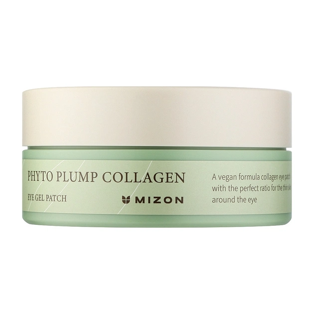 Патчі під очі Mizon Phyto Plump Collagen Eye Gel Patches З фітоколагеном 60 шт. (8809663754273) - picture 1