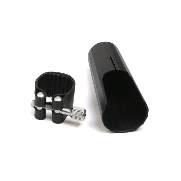Лигатура для саксофонов J.Michael Leather Clamp and Cap for Soprano Sax (D-02) - изображение 1