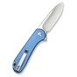 Ніж Civivi Button Lock Elementum II, Blue Aluminum, Satin (C18062PD-2) - зменшене зображення 3