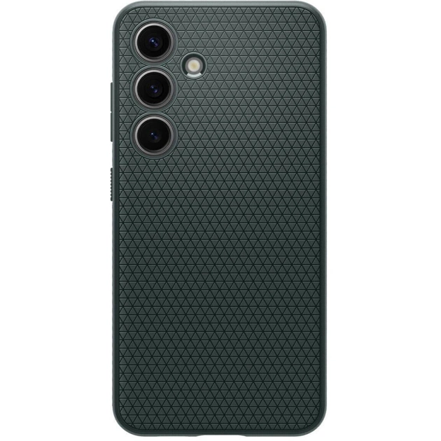 Чохол до мобільного телефона Spigen Samsung Galaxy S24+, Liquid Air, Abyss Green (ACS07328) - зображення 1