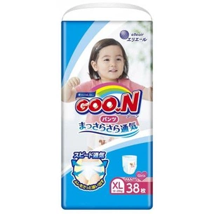 Підгузки GOO.N для дівчат 12-20 кг, XL, 38 шт (843099) зображення 1