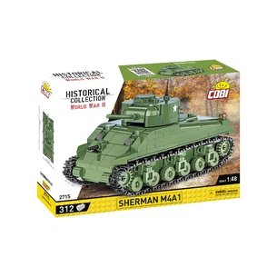 Конструктор Cobi Друга Світова Війна Танк M4 Шерман, 312 деталей (COBI-2715) зображення 1