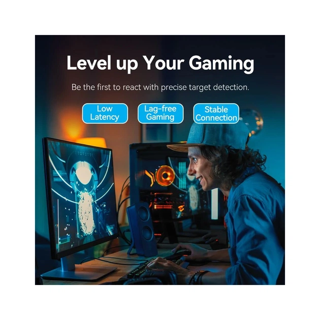 Патч-корд 5м, S/FTP cat 8 RJ-45 black Vention (IKKBJ) - picture 3