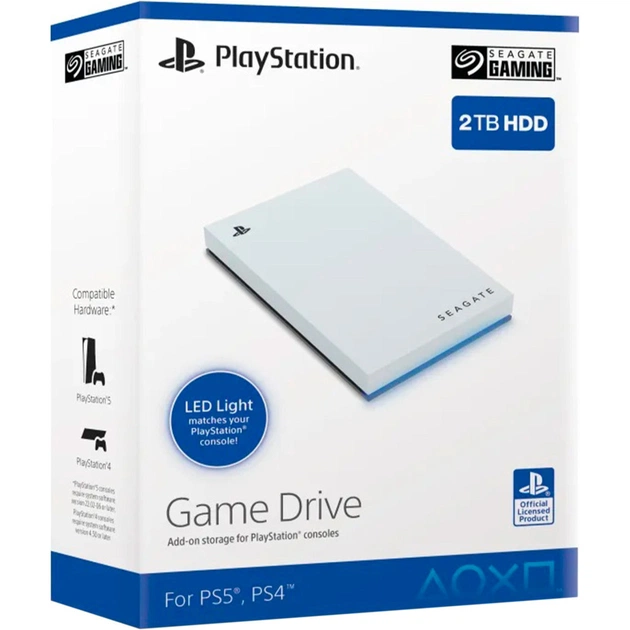 Зовнішній жорсткий диск 2.5" 2TB Game Drive for PlayStation 5 Seagate (STLV2000201) - зображення 7