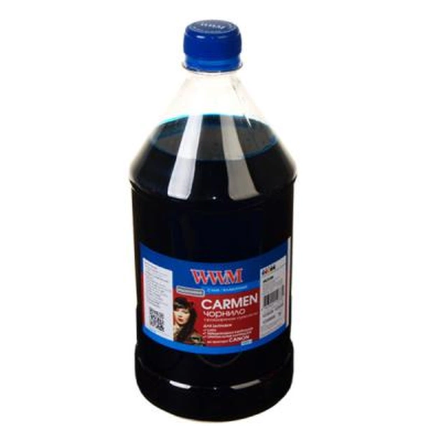 Чорнило WWM CANON UNIVERSAL CARMEN 1000g Cyan (CU/C-4) - зображення 1