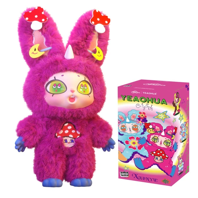 Мягкая игрушка Pop Top сюрприз з кільцем Letsvan серії YEAOHUA - Ельф міста (17XY-0601) - изображение 1